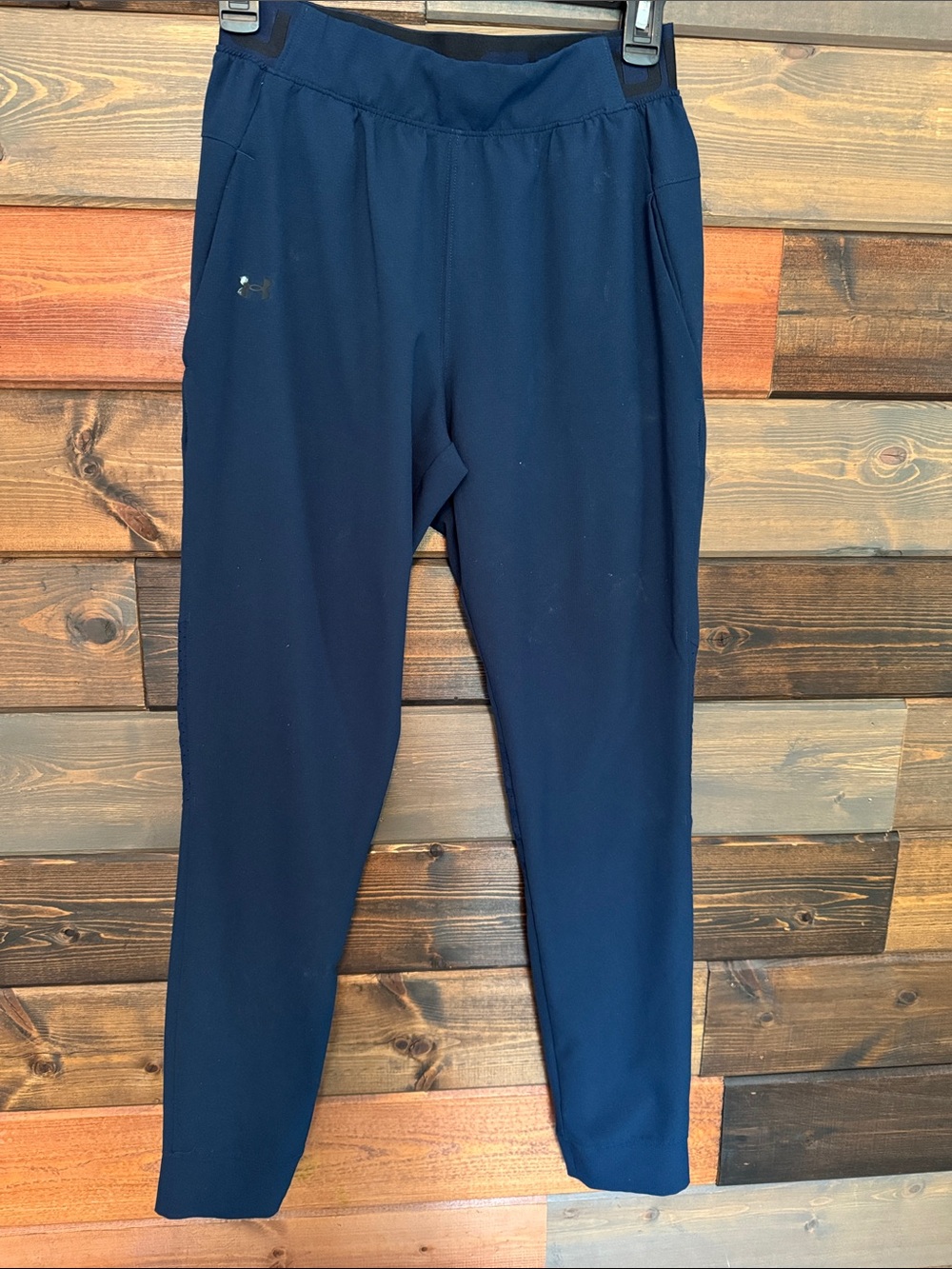 Under Armour Dark Blue Tapered Performance Pants